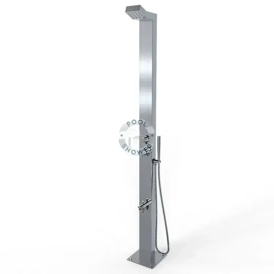 Bondi Silver ADA Outdoor Pool Shower