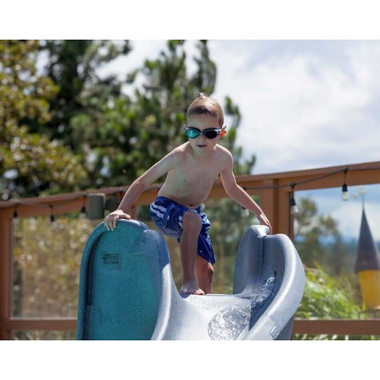 Cyclone -Sandstone/Grey - Right Curve Pool Slides