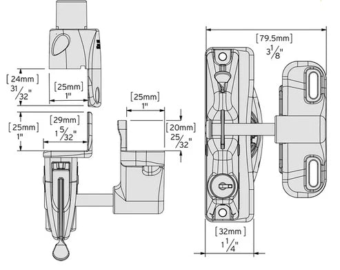 LOKKLATCH® Regular (GENERAL PURPOSE ONLY)