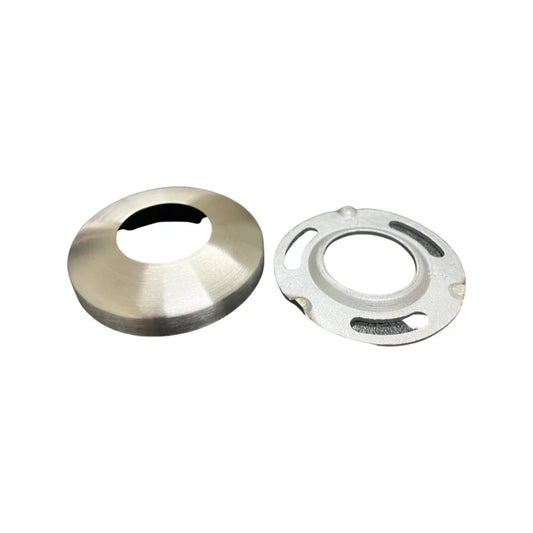 Round base plate and raised cover G316