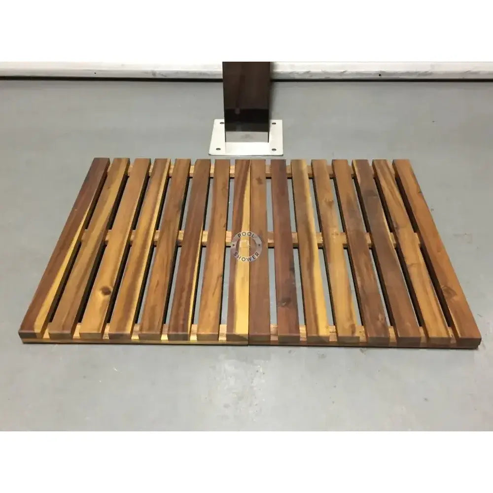Acacia Hardwood Timber Shower Stands/Mats with Natural Oil Finish