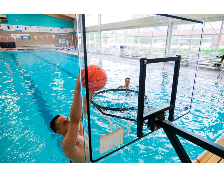 Swim N' Dunk Commercial Rock Solid Basketball Game