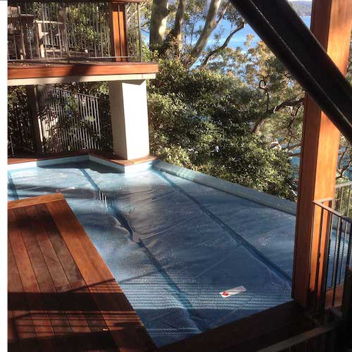 525TB Titanium Blue Solar Pool Cover