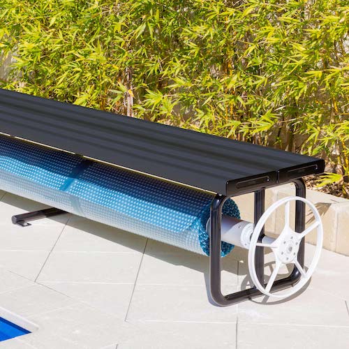 Under Bench Stationary Pool Roller