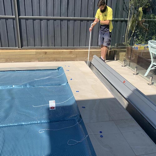 Aussie Undercover Below Ground Box Pool Roller