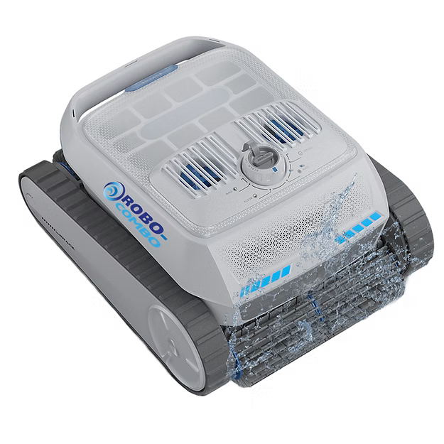 Robo-Combo All - In - One Robotic Pool Cleaner with Surface Skimming