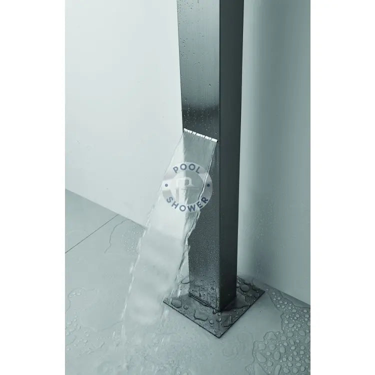 Toorak Silver Outdoor Indoor Pool Shower