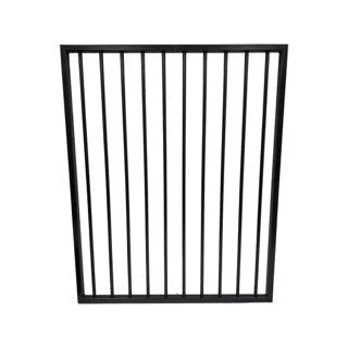 Aluminium Pool Gate 970mm (W) x 1200 (H) Monument Satin