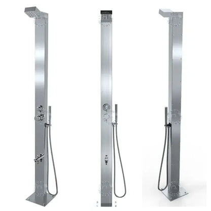 Bondi Silver ADA Outdoor Pool Shower