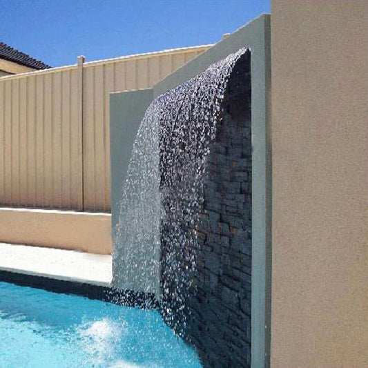 Astral Pool Cascade Waterfall 900mm long 25mm lip/ back entry