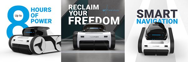 Madimack GT Freedom Cordless Robotic Pool Cleaners