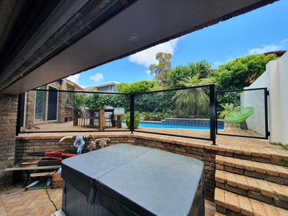 Perforated Pool Fence Panel &amp; Framing KIT Satin Black 1200x2000mm