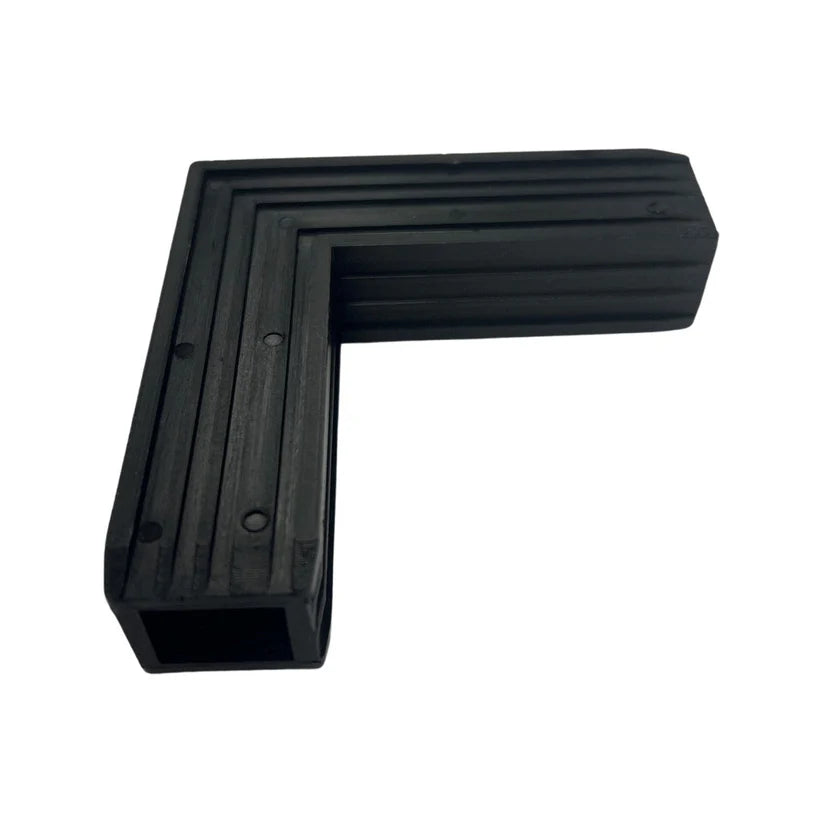 Perforated Pool Fence Panel &amp; Gate Framing KIT Satin Black