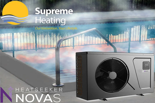 Heatseeker  Nova-S 9kW Pool Heat Pump w/WiFi (Limited Stock)