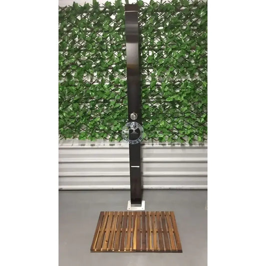 Acacia Hardwood Timber Shower Stands/Mats with Natural Oil Finish