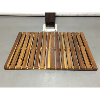 Acacia Hardwood Timber Shower Stands/Mats with Natural Oil Finish