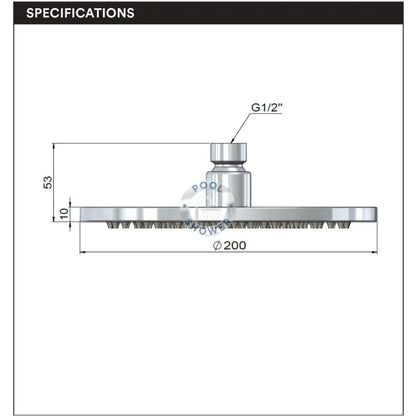 Alpha Outdoor 316 Stainless Steel Marine Grade Wall Mount Set