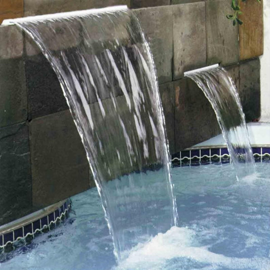Astral Pool Silkflow Waterfall 1800mm long 25mm lip/ back entry
