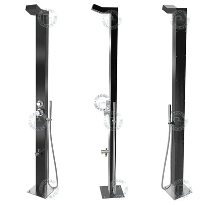 Bondi Black ADA Outdoor Indoor /Pool Shower