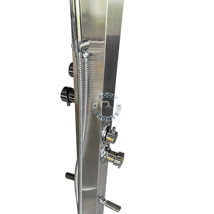 Bondi Double Head 316 Stainless Steel Outdoor Pool Shower