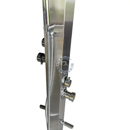 Bondi Double Head 316 Stainless Steel Outdoor Pool Shower