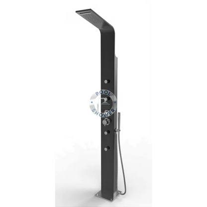 Brighton Black Outdoor/Indoor Massage Shower