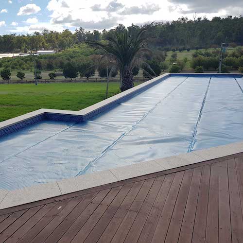 525TB Titanium Blue Solar Pool Cover