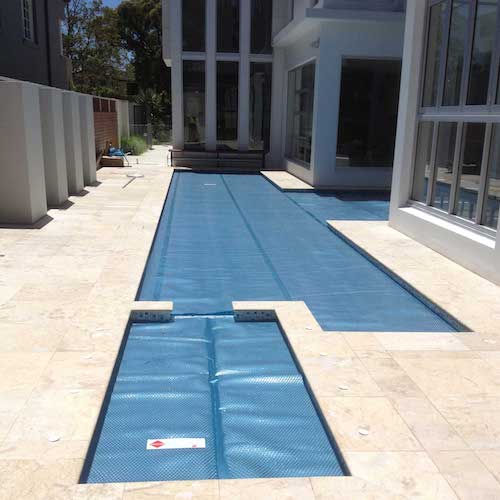 525TB Titanium Blue Solar Pool Cover