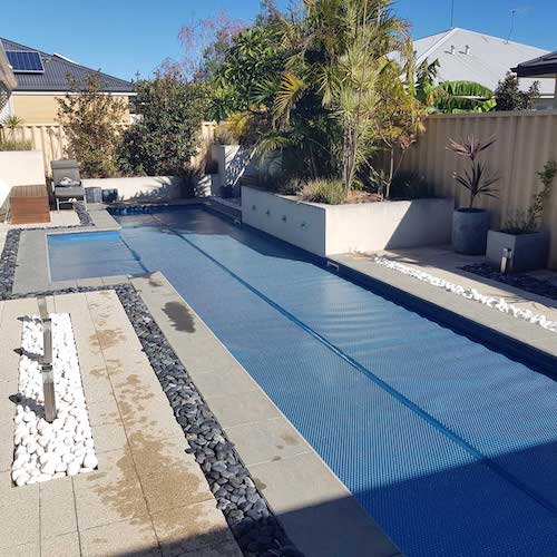 525TB Titanium Blue Solar Pool Cover
