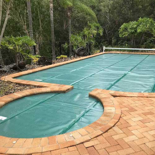 525TG Titanium Green Solar Pool Cover