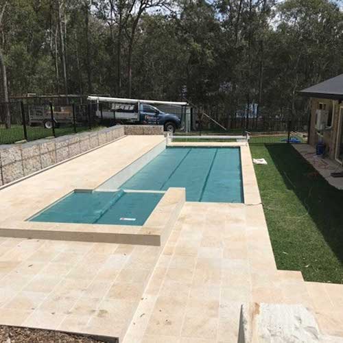 525TG Titanium Green Solar Pool Cover
