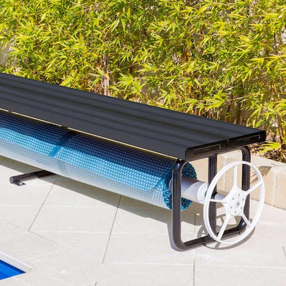 Under Bench Stationary Pool Roller