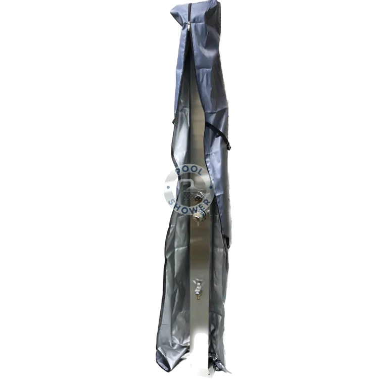 Insulated Protective Cover For Freestanding Outdoor Showers