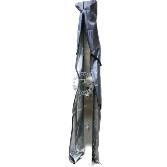 Insulated Protective Cover For Freestanding Outdoor Showers