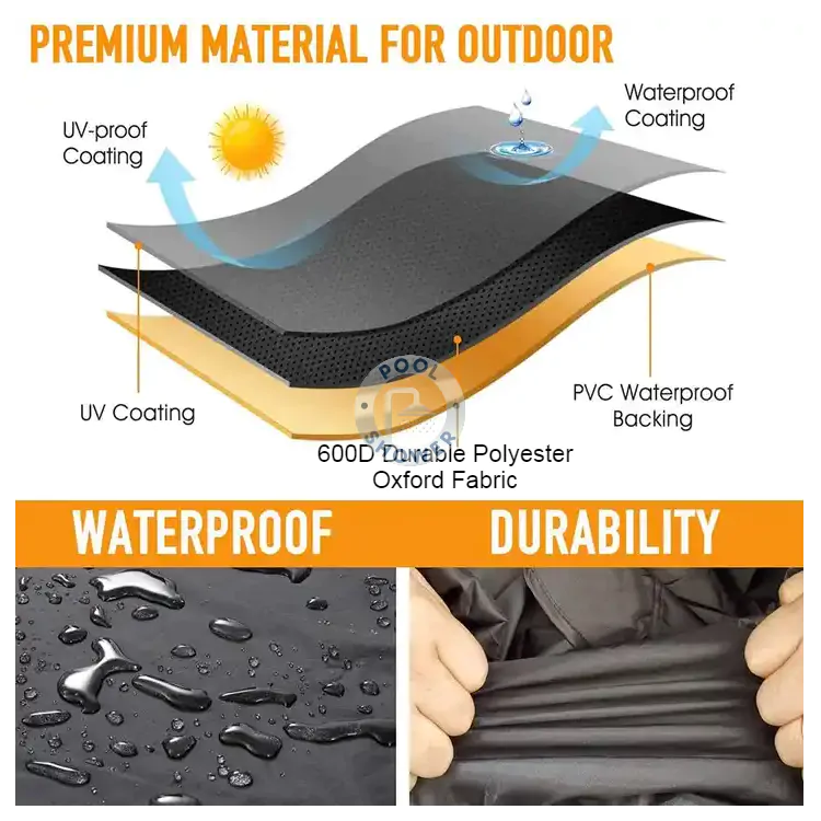 Insulated Protective Cover For Freestanding Outdoor Showers