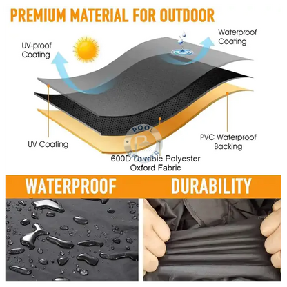 Insulated Protective Cover For Freestanding Outdoor Showers