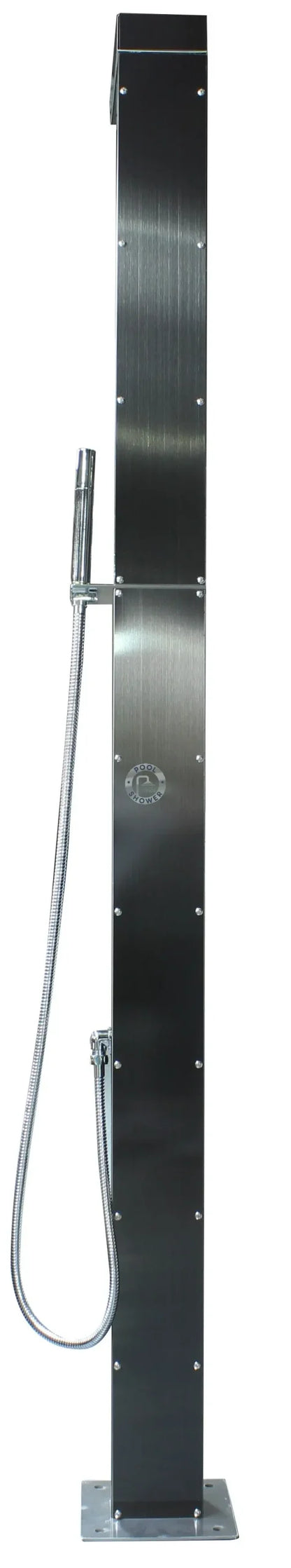 Reno Black ADA Outdoor Pool Shower