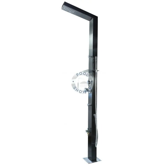 Reno Black ADA Outdoor Pool Shower