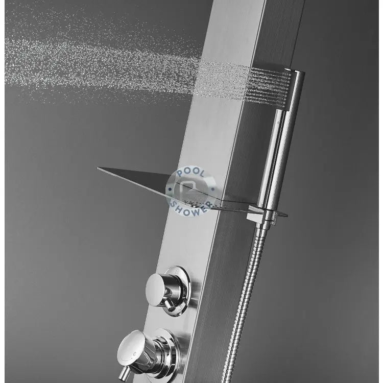 Reno Silver ADA Outdoor Pool Shower