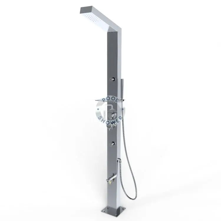 Reno Silver ADA Outdoor Pool Shower