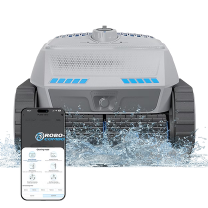 Robo-Combo All - In - One Robotic Pool Cleaner with Surface Skimming