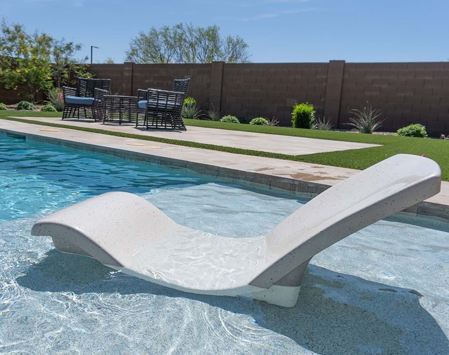 Destination Series Rocking Lounge - Chair Seashell