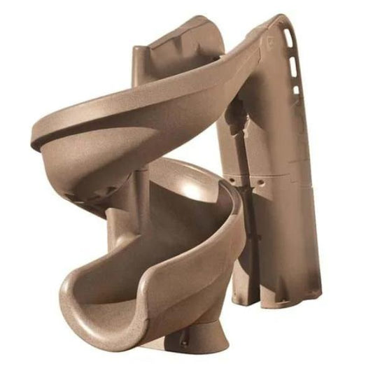Helix Pool Slide - Sandstone