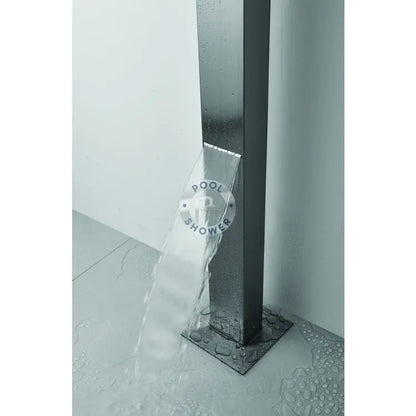 Toorak Silver Outdoor Indoor Pool Shower