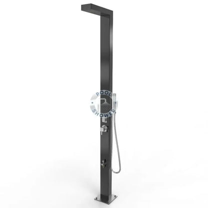 Windsor Black Outdoor Pool Shower